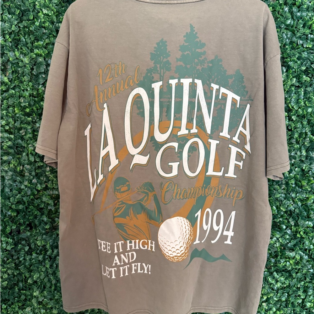 Aeropostale Brown Graphic Tee
